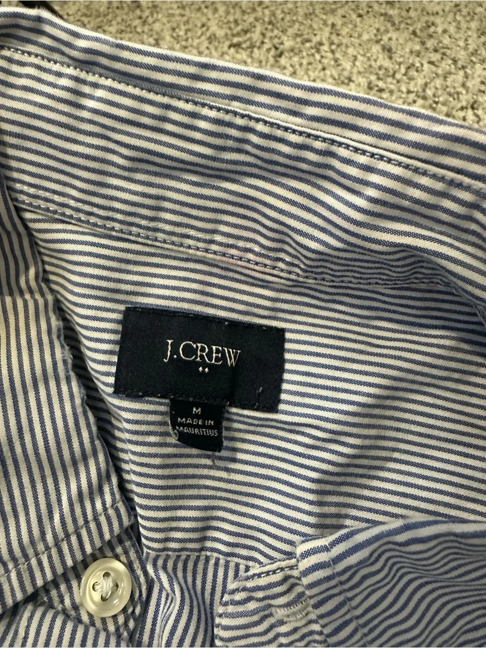 J. Crew classic button